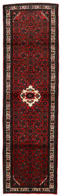 Hosseinabad Rug Rug 85X319 Runner
 Brown/Dark Red (Wool, Persia/Iran)