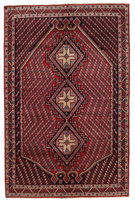  Oriental Afshar/Sirjan Rug Rug 149X228 Dark Red/Red (Wool, Persia/Iran)