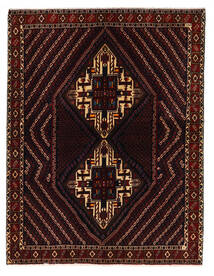  Afshar/Sirjan Rug 152X198 Authentic
 Oriental Handknotted Dark Red (Wool, Persia/Iran)