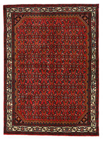  Hosseinabad Rug 150X209 Authentic
 Oriental Handknotted Dark Red/Dark Brown (Wool, Persia/Iran)