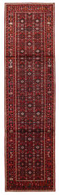  Hosseinabad Rug 84X315 Authentic
 Oriental Handknotted Runner
 Dark Red/Dark Brown (Wool, Persia/Iran)