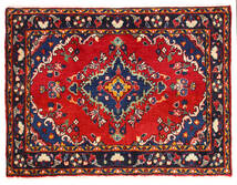  Lillian Rug 75X100 Authentic Oriental Handknotted Dark Purple/Rust Red (Wool, Persia/Iran)