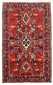  Lillian Rug 63X105 Authentic
 Oriental Handknotted Rust Red/Dark Blue (Wool, Persia/Iran)