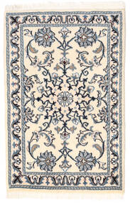  Nain Rug 55X86 Authentic
 Oriental Handknotted Beige/Light Grey (Wool, Persia/Iran)