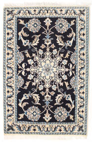  Nain Rug 58X88 Authentic
 Oriental Handknotted Beige/Black (Wool, Persia/Iran)