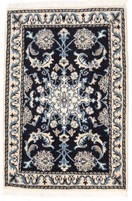  Nain Rug 59X86 Authentic
 Oriental Handknotted Beige/Black (Wool, Persia/Iran)