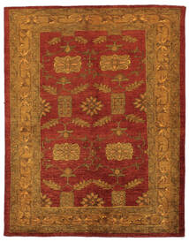 Oriental Overdyed Rug 144X183 Authentic Modern Handknotted Dark Brown/Dark Red (Wool, Persia/Iran)