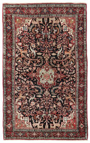 Bidjar Rug 133X208 Authentic Oriental Handknotted Dark Brown/Dark Red (Wool, Persia/Iran)