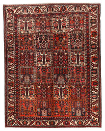  Bakhtiari Rug 162X210 Authentic
 Oriental Handknotted Dark Red/Dark Brown (Wool, Persia/Iran)