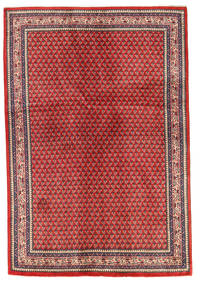  Sarouk Rug 130X192 Authentic
 Oriental Handknotted Rust Red/Dark Red (Wool, Persia/Iran)