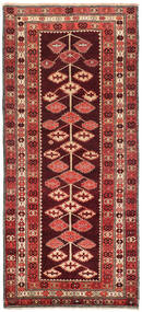  Kilim Karabakh Rug 132X303 Authentic Oriental Handwoven Runner Dark Red/Rust Red (Wool, Azerbaijan/Russia)