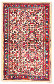  Sarouk Rug 95X150 Authentic
 Oriental Handknotted Dark Red/Beige (Wool, Persia/Iran)