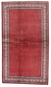  Sarouk Rug 126X220 Authentic
 Oriental Handknotted Crimson Red/Dark Red (Wool, Persia/Iran)