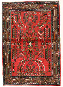 98X142 Lillian Rug Oriental Brown/Red (Wool, Persia/Iran)