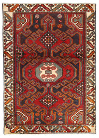  Asadabad Rug 103X145 Persian Wool Red/Dark Red Small 