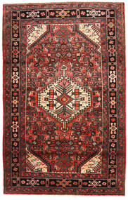  Hosseinabad Rug 104X167 Authentic
 Oriental Handknotted Dark Red/Dark Brown (Wool, Persia/Iran)