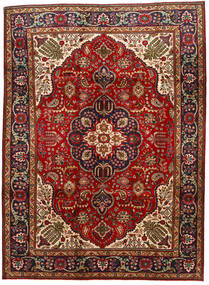  Tabriz Rug 211X289 Authentic
 Oriental Handknotted Dark Red/Dark Brown (Wool, Persia/Iran)