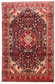  Joshaghan Rug 106X167 Authentic
 Oriental Handknotted Rust Red/Dark Red (Wool, Persia/Iran)