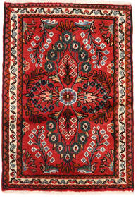  Lillian Rug 54X77 Authentic
 Oriental Handknotted Dark Brown/Rust Red/Dark Red (Wool, Persia/Iran)