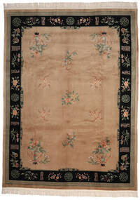  China 90 Line Rug 274X366 Authentic
 Oriental Handknotted Light Brown/Brown Large (Wool, China)