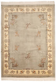 China 90 Line Rug 274X366 Authentic
 Oriental Handknotted Light Grey/Yellow/Light Brown Large (Wool, China)