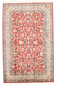  Kashmir Pure Silk Rug 78X121 Authentic
 Oriental Handknotted Beige (Silk, India)