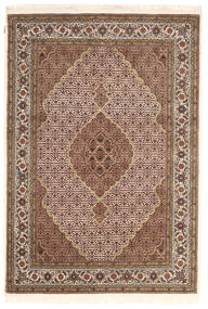  Tabriz Royal Rug 164X240 Authentic
 Oriental Handknotted Brown/Dark Brown ( India)
