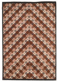  Gabbeh Loribaft Rug 169X245 Authentic
 Modern Handknotted Dark Brown/Dark Red (Wool, India)