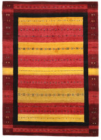  Gabbeh Loribaft Rug 175X243 Authentic
 Modern Handknotted Rust Red/Dark Red/Yellow/Dark Brown (Wool, India)