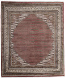  Mir Indo Rug 255X303 Authentic
 Oriental Handknotted Light Grey/Brown Large (Wool, India)