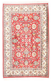  Kashmir Pure Silk Rug 80X127 Authentic
 Oriental Handknotted White/Creme/Beige (Silk, India)