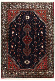  Abadeh Fine Rug 105X149 Authentic Oriental Handknotted Dark Red/Red (Wool, )