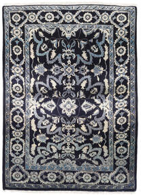  Sarouk Rug 111X156 Authentic
 Oriental Handknotted Dark Purple/Light Grey/Dark Grey (Wool, Persia/Iran)