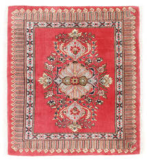  75X84 Kashmar Fine Rug Red/Dark Red Persia/Iran 