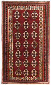  Qashqai Rug 146X248 Authentic
 Oriental Handknotted Dark Red/Dark Brown (Wool, Persia/Iran)