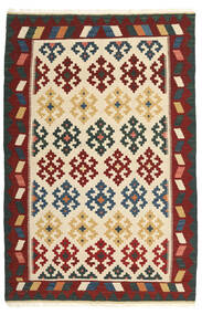  Oriental Kilim Rug Rug 100X157 Beige/Red (Wool, Persia/Iran)