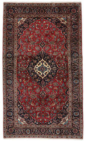  Keshan Rug 151X255 Authentic
 Oriental Handknotted Dark Red/Black (Wool, Persia/Iran)
