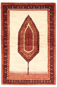  Gabbeh Persia Rug 81X124 Authentic
 Modern Handknotted Dark Red/Beige (Wool, Persia/Iran)