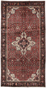  Hamadan Rug 166X315 Authentic
 Oriental Handknotted Runner
 Dark Red/Dark Brown (Wool, Persia/Iran)