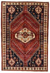  Qashqai Rug 156X230 Authentic
 Oriental Handknotted Dark Red (Wool, Persia/Iran)