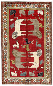  Qashqai Rug 154X253 Authentic
 Oriental Handknotted Dark Red/Light Brown (Wool, Persia/Iran)