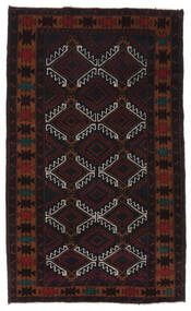 Baluch Rug Rug 112X187 Dark Red (Wool, Afghanistan)
