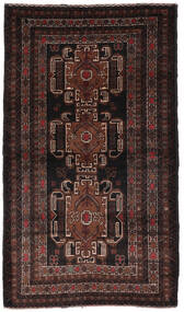  Baluch Rug 113X208 Authentic
 Oriental Handknotted Black/Dark Brown (Wool, Afghanistan)