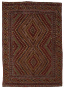 Oriental Kilim Golbarjasta Rug 205X283 Black/Brown (Wool, Afghanistan)