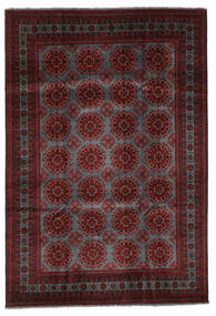  Afghan Khal Mohammadi Rug 200X292 Authentic
 Oriental Handknotted Black/White/Creme (Wool, Afghanistan)