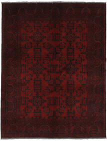  Afghan Khal Mohammadi Rug 150X191 Authentic Oriental Handknotted Black (Wool, Afghanistan)