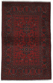 95X155 Afghan Khal Mohammadi Rug Rug Oriental Black/Dark Red (Wool, Afghanistan)