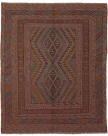 150X185 Kilim Golbarjasta Rug Rug Oriental Black/Dark Red (Wool, Afghanistan)