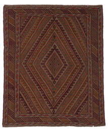  Kilim Golbarjasta Rug 142X170 Authentic
 Oriental Handwoven Black/Brown (Wool, )