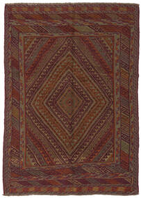  Kilim Golbarjasta Rug 138X187 Authentic Oriental Handwoven Black/Brown (Wool, )